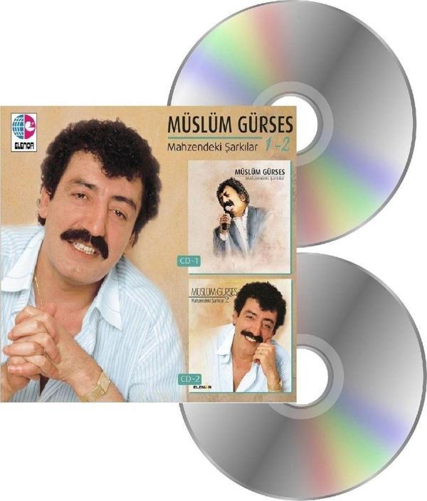 Elenor Müzik Müslüm Gürses - Mahzendeki Şarkılar 1&2 (2 Li Box) ( Cd ) - Image 1
