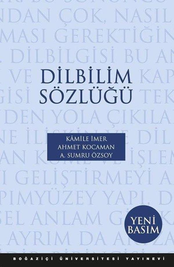 Dilbilim Sözlüğü - Boğaziçi Üniversitesi Yayınevi - Image 1