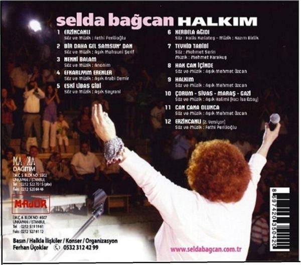 Majör Müzik Selda Bağcan - Halkım Cd - Image 1