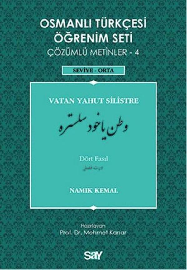 Osmanlı Türkçesi Öğrenim Seti 4 (Seviye Orta) Vatan Yahut Silistre - Say Yayınları - Image 1