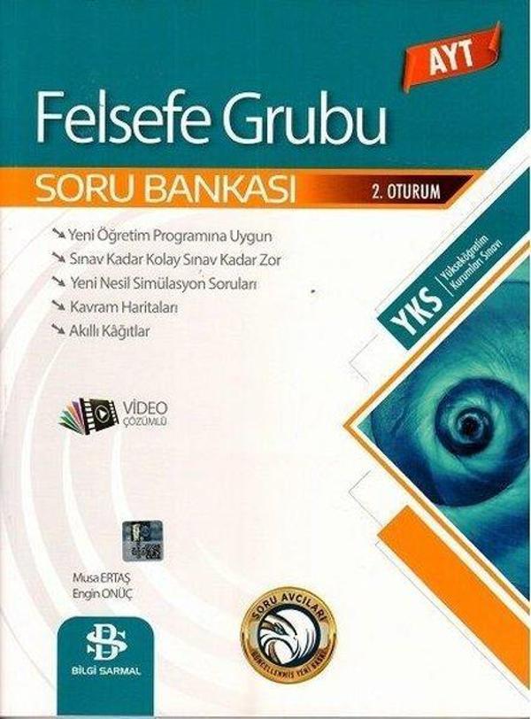 2022 AYT Felsefe Soru Bankası - Bilgi Sarmal Yayınları - Image 1