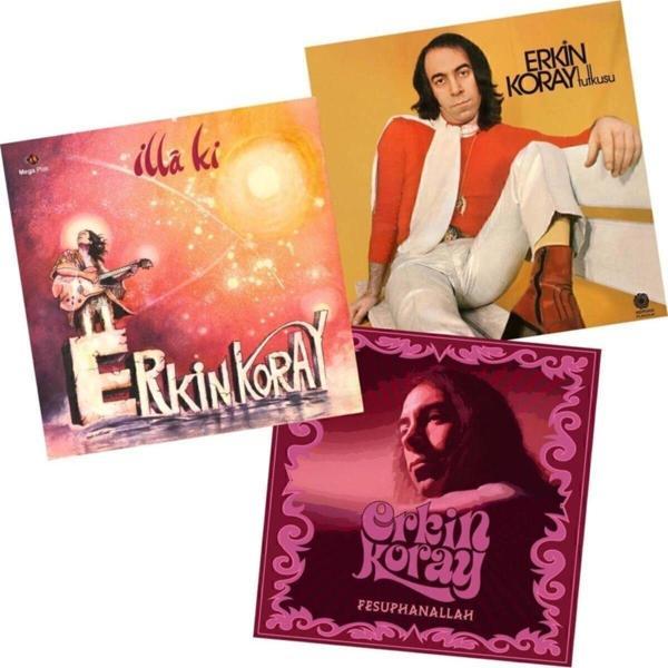 Kervan Müzik Erkin Koray (3 Plak Özel Set) - Image 1