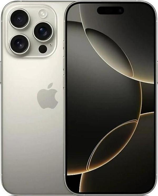 Apple iPhone 16 Pro 128 GB Natürel Titanyum (Apple Türkiye Garantili) - Image 1