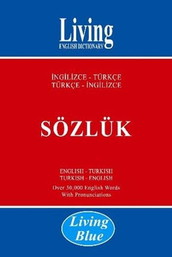 Living Blue İngilizce-Türkçe - Türkçe-İngilizce Sözlük - Living English Dictionary - Image 1