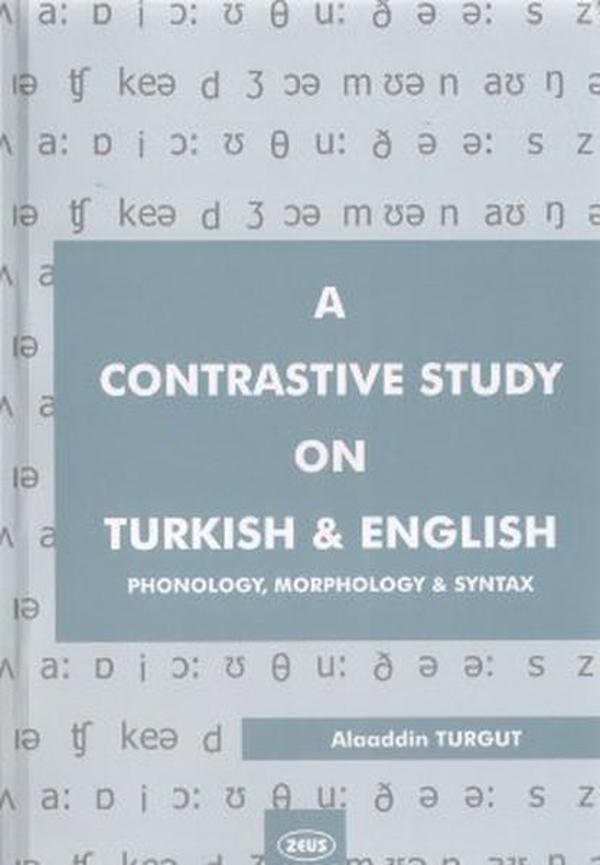 A Contrastive Study on Turkish and English - Zeus Kitabevi - Image 1