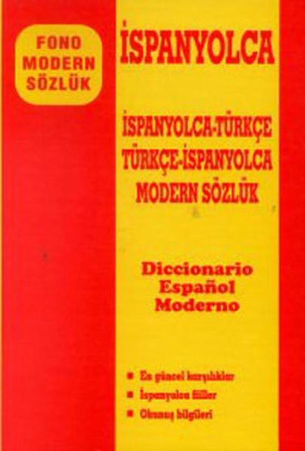 Modern İspanyolca-TürkçeTürkçe-İspanyolca Sözlük - Fono Yayınları - Image 1