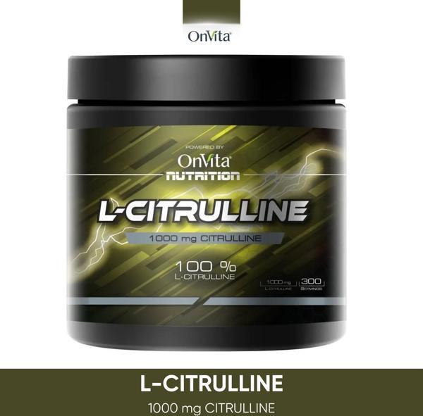 Onvita Nutrition L-Citrulline 1000 mg 300 Servis 300 gr - Image 1