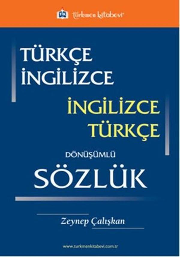 Türkçe - İngilizce / İngilizce - Türkçe Dönüşümlü Sözlük - Türkmen Kitabevi - Image 1