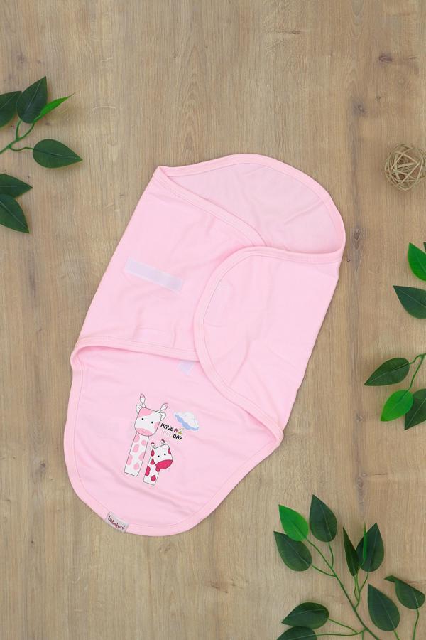 Kız Bebek Unisex Penye Lüks Anakucağı Kundak STL6766 - Image 1
