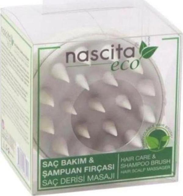 Nascita Eco Saç Bakım ve Şampuan Fırçası Bej 28 - Image 1