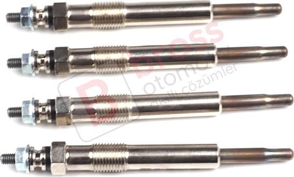 Ford 1.8 İçin 4 Adet Isıtma Bujisi GX96, XS4U6M090AB, GN993 - Image 1