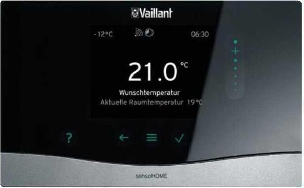 Vaillant VRT 380 sensoHOME Modülasyonlu Kablolu Oda Termostatı - Image 1
