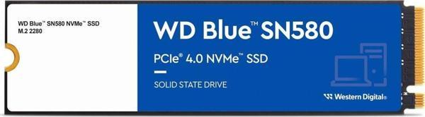 Western Digital Blue SN580 WDS500G3B0E PCI-Express 4.0 500 GB M.2 SSD - Image 1
