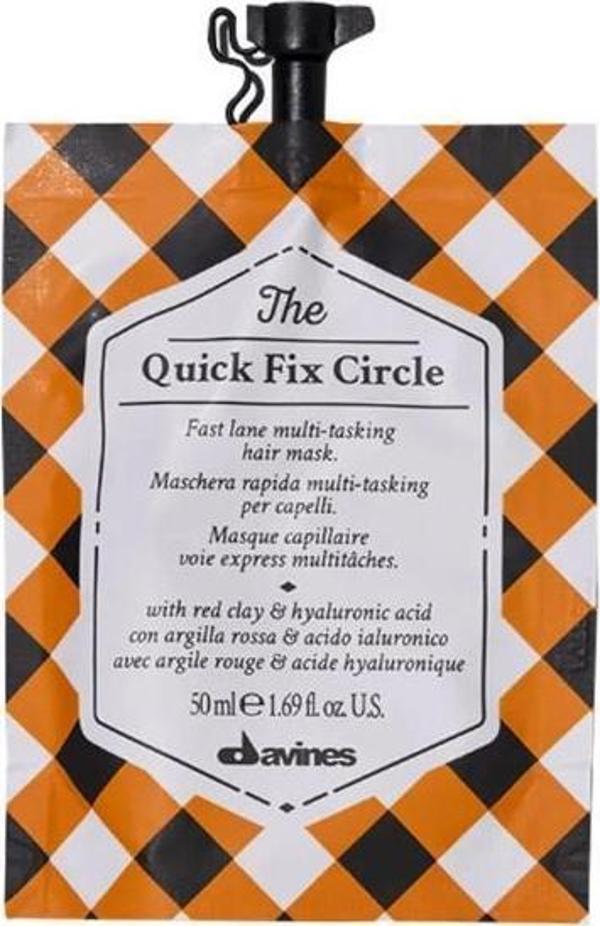 Davines The Quick Fix Circle Hızlı Etkili Saç Bakım Maskesi 50 ml - Image 1