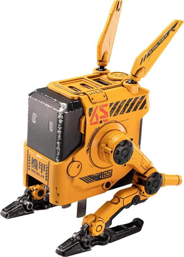GravaStar Alpha65 Sarı Özel Seri Robot Figürlü 65W Hızlı Şarj Adaptörü - Image 1