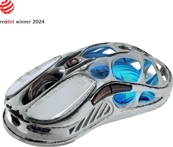 GravaStar Mercury M1 Pro Gri Özel Seri Süper Hafif Kablosuz Gaming Mouse - Image 1