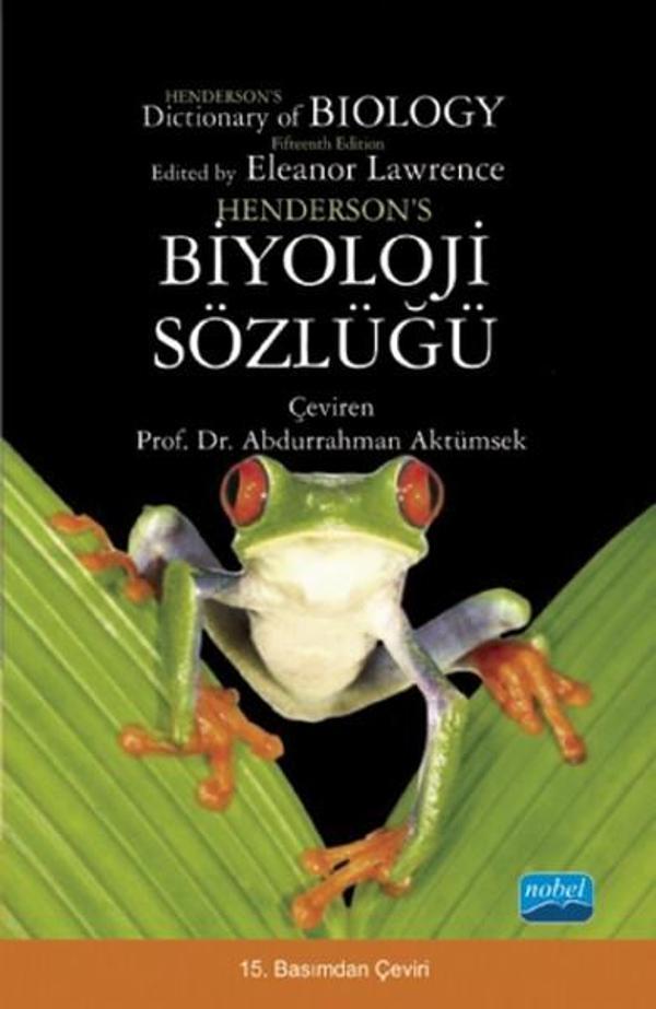 Henderson's Biyoloji Sözlüğü - Nobel Akademik Yayıncılık - Image 1