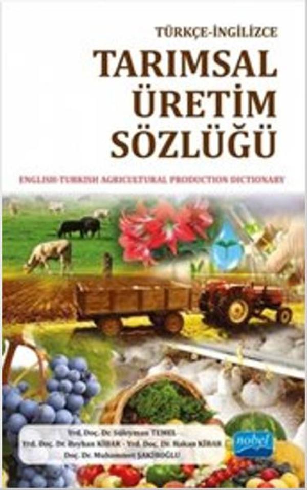 Türkçe İngilizce Tarımsal Üretim Sözlüğü - Nobel Akademik Yayıncılık - Image 1