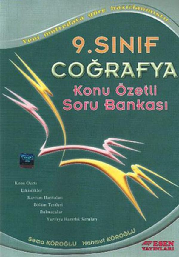 Esen 9.Sınıf Coğrafya Soru Bankası - Esen Yayıncılık - Eğitim - Image 1