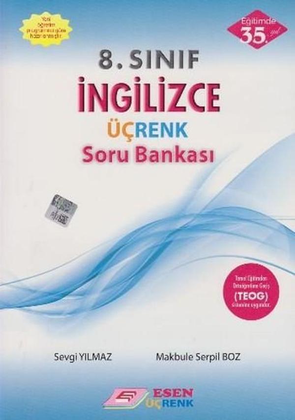 Esen Üçrenk 8. Sınıf İngilizce Soru Bankası - Esen Yayıncılık - Eğitim - Image 1