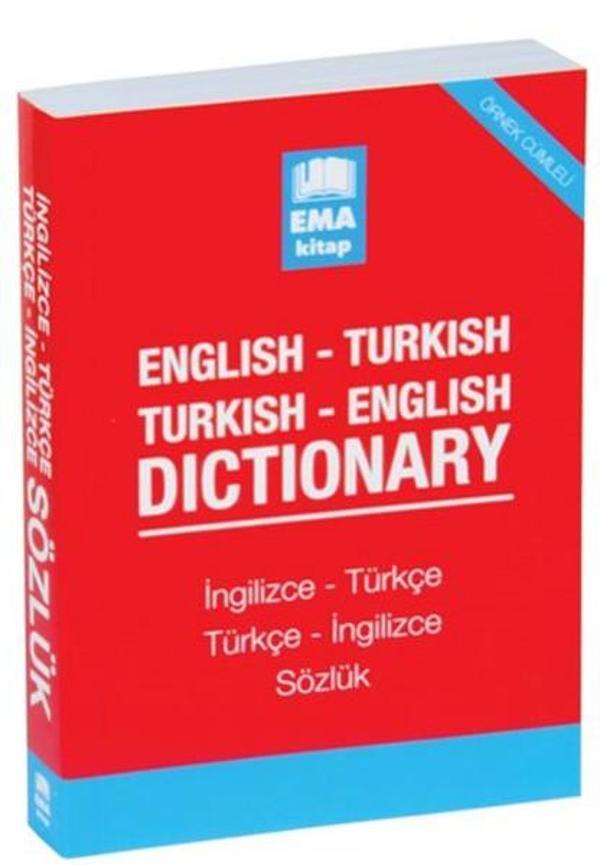 İngilizce Türkçe - Türkçe İngilizce Sözlük (Örnek Cümleli) - Ema Kitap - Image 1