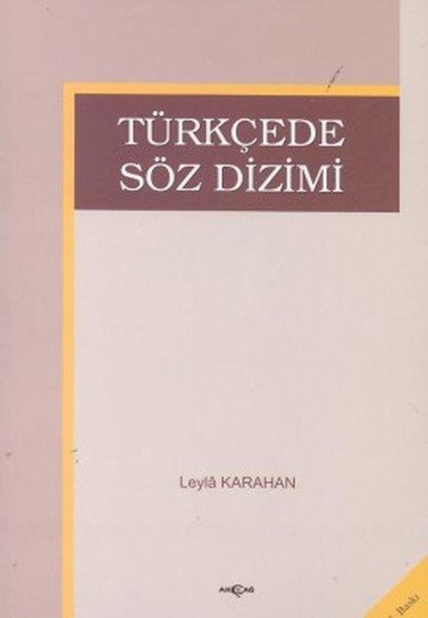 Türkçede Söz Dizimi - Akçağ Yayınları - Image 1