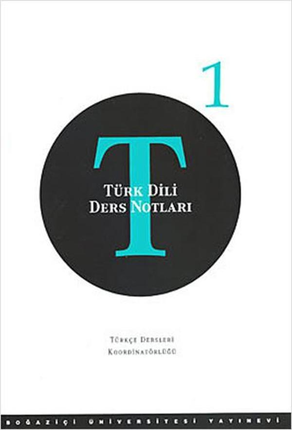 Türk Dili Ders Notları 1 - Boğaziçi Üniversitesi Yayınevi - Image 1
