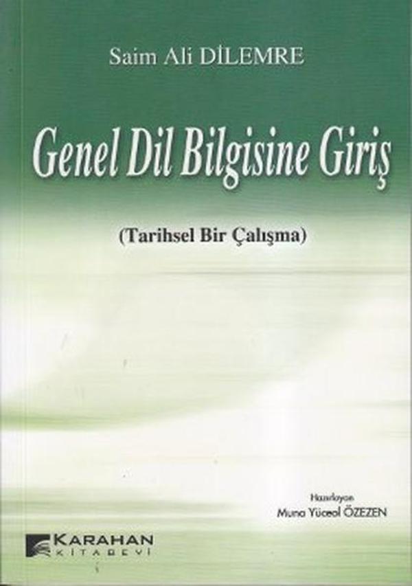 Genel Dil Bilgisine Giriş - Karahan Kitabevi - Image 1