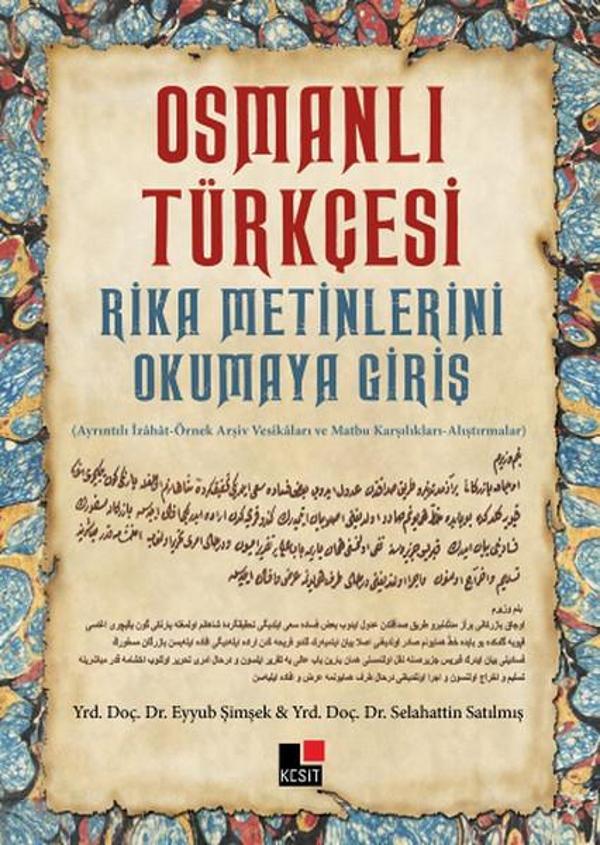 Osmanlı Türkçesi Rika Metinlerini Okumaya Giriş - Kesit Yayınları - Image 1
