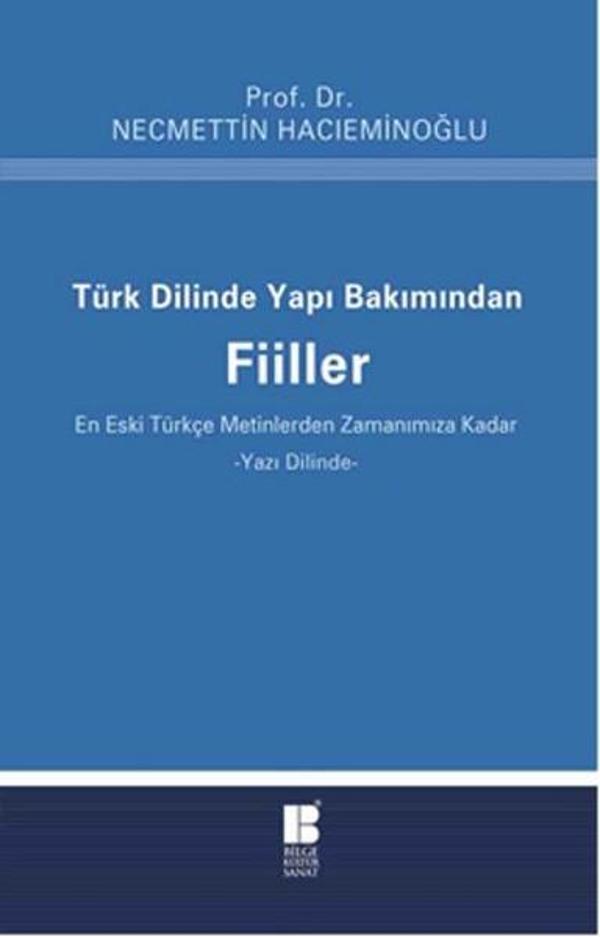 Türk Dilinde Yapı Bakımından Fiiller - Bilge Kültür Sanat - Image 1