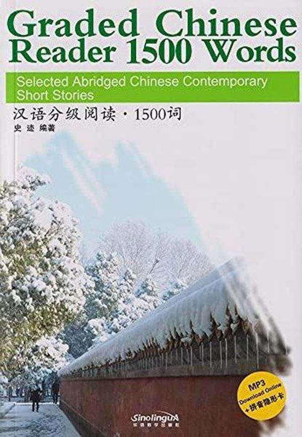 Graded Chinese Reader 1500 Words +MP3 CD (Çince Okuma) - Sinolingua - Image 1