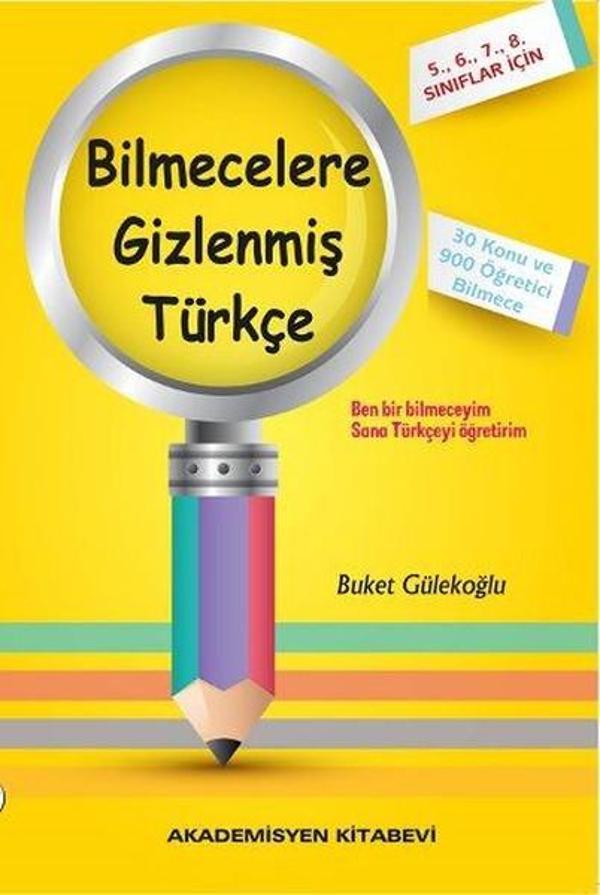 Bilmecelere Gizlenmiş Türkçe - Akademisyen Kitabevi - Image 1