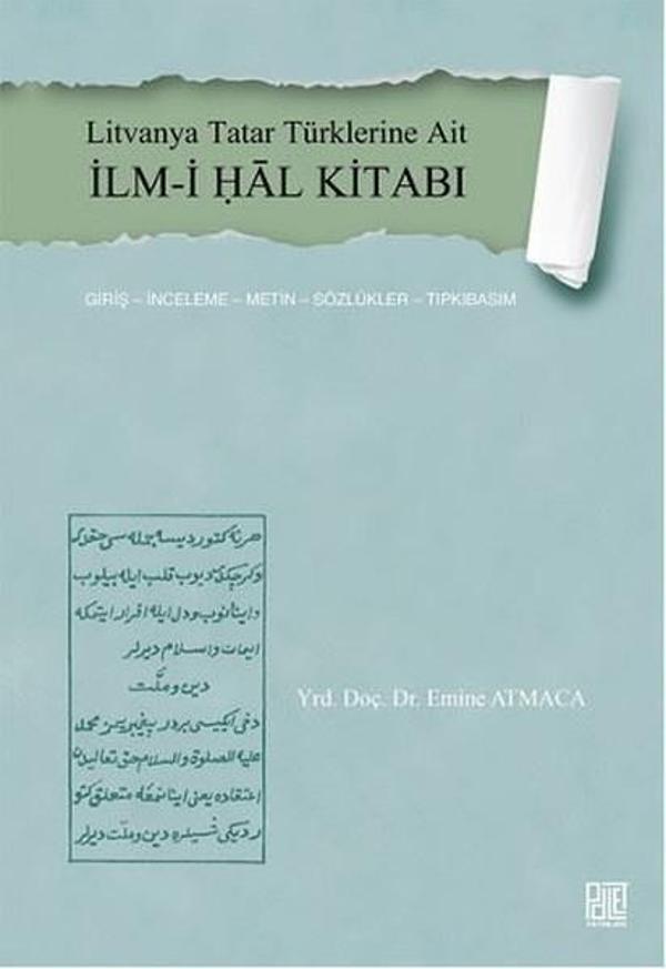 Litvanya Tatar Türklerine Ait İlmi-i Hal Kitabı - Palet Yayınları - Image 1