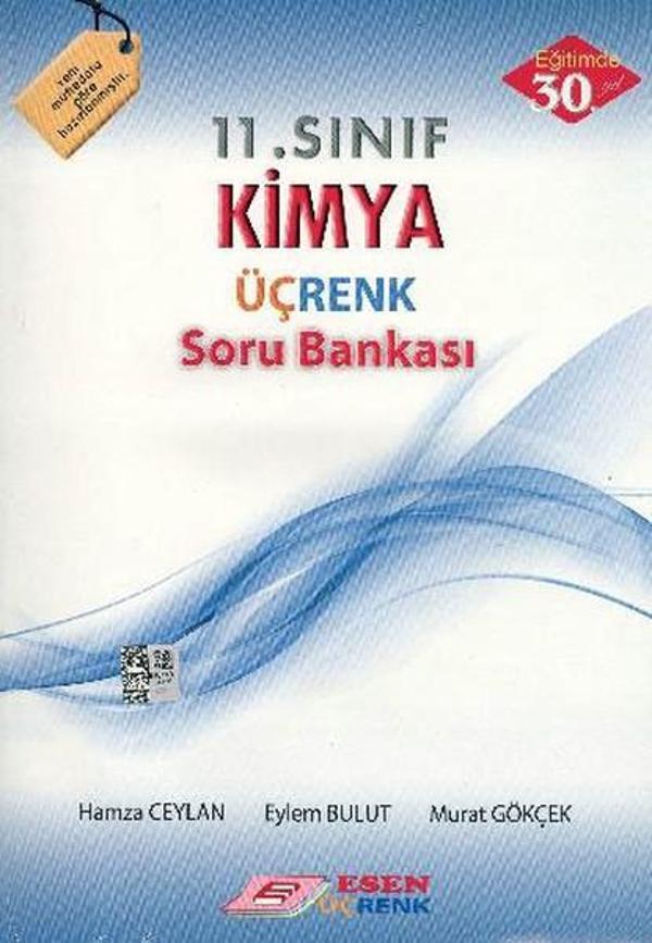 Üçrenk 11. Sınıf Kimya Soru Bankası - Esen Yayıncılık - Eğitim - Image 1