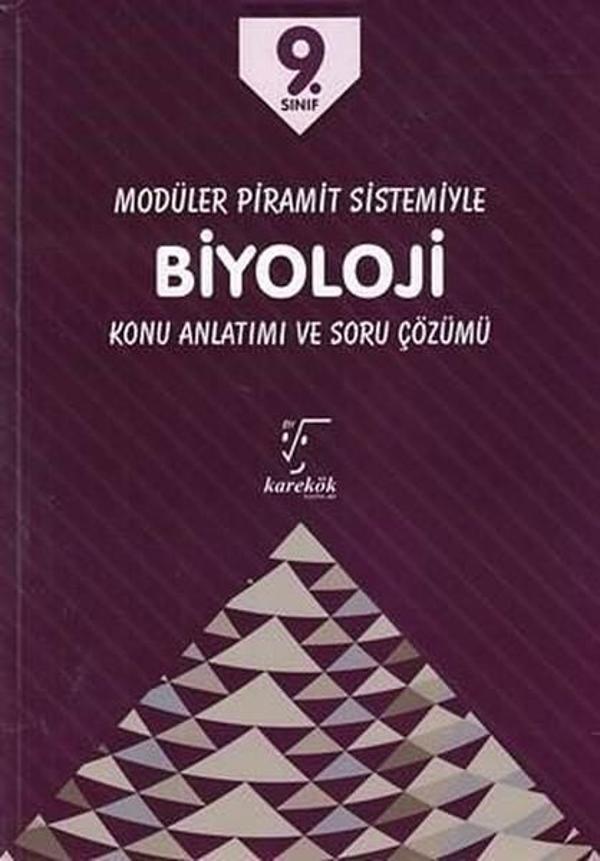 9.Sınıf Biyoloji Konu Anlatımı ve S - Karekök Eğitim Yayınları - Image 1