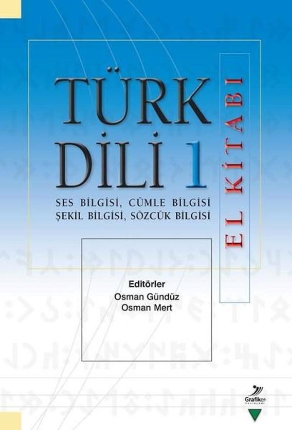 Türk Dili 1 El Kitabı - Grafiker Yayınları - Image 1