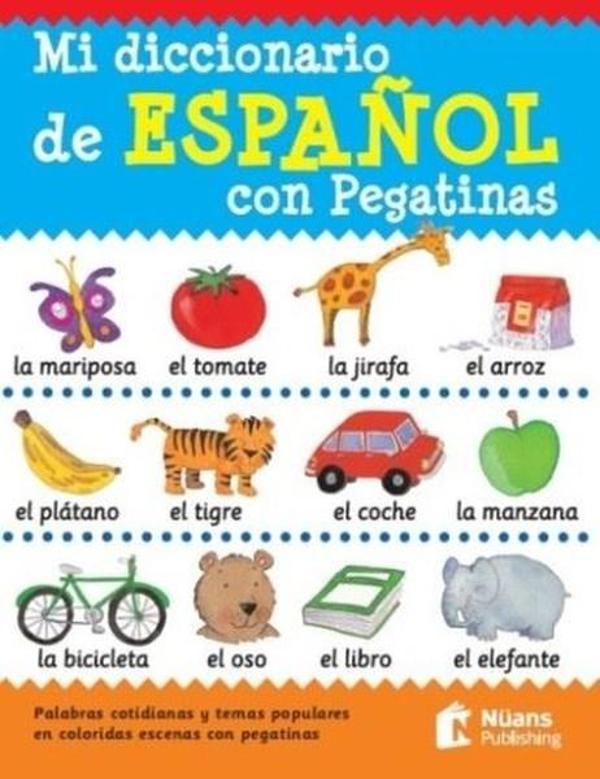 Mi Diccionario de Espanol Con Pegatinas - Nüans - Image 1