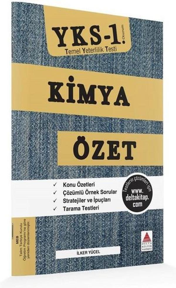 YKS 1.Oturum Kimya Özet TYT - Delta Kültür-Eğitim - Image 1