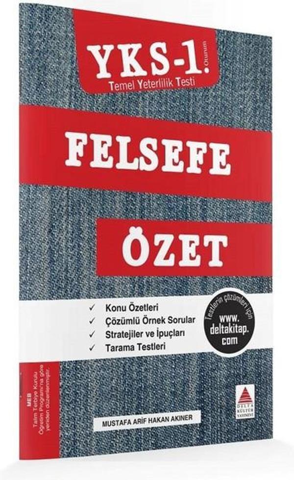 YKS 1.Oturum Felsefe Özet TYT - Delta Kültür-Eğitim - Image 1