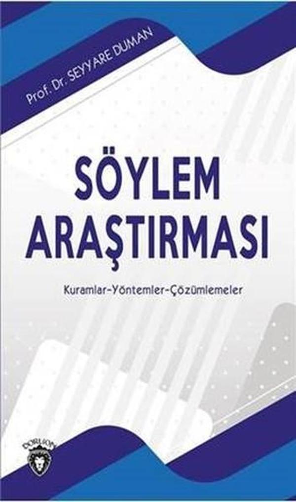 Söylem Araştırması - Dorlion Yayınevi - Image 1