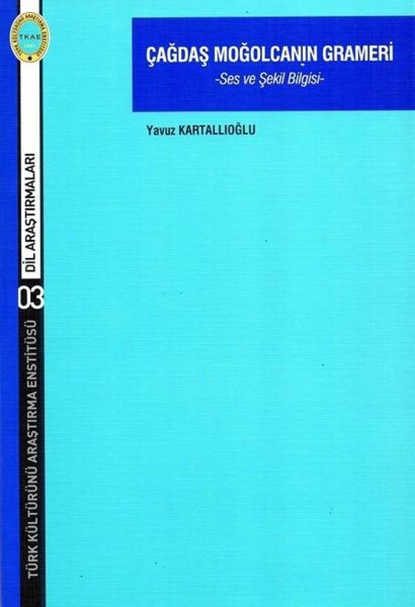 Çağdaş Moğolcanın Grameri - Türk Kültürünü Araştırma Enstitüsü - Image 1