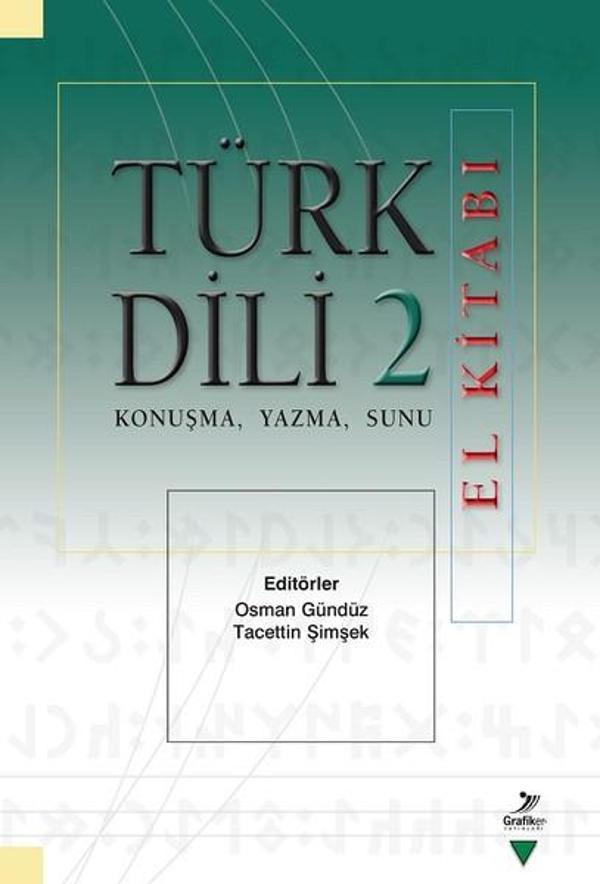Türk Dili 2 El Kitabı - Grafiker Yayınları - Image 1