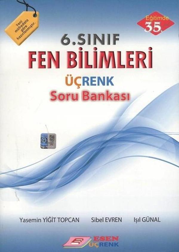 Üçrenk 6.Sınıf Fen Bilimleri Soru Bankası - Esen Yayıncılık - Eğitim - Image 1