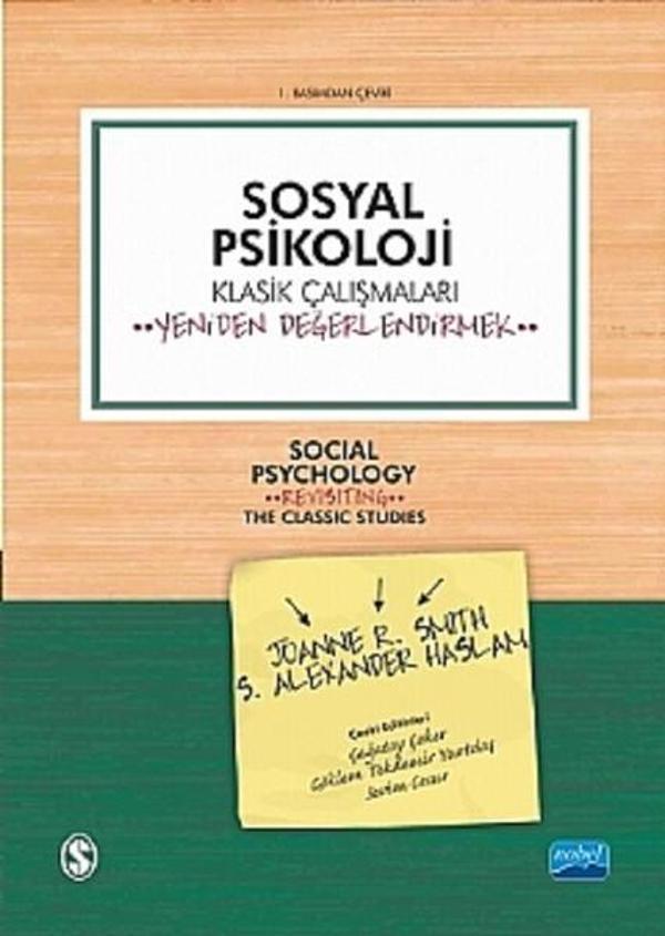 Sosyal Psikoloji-Klasik Çalışmalar - Nobel Akademik Yayıncılık - Image 1