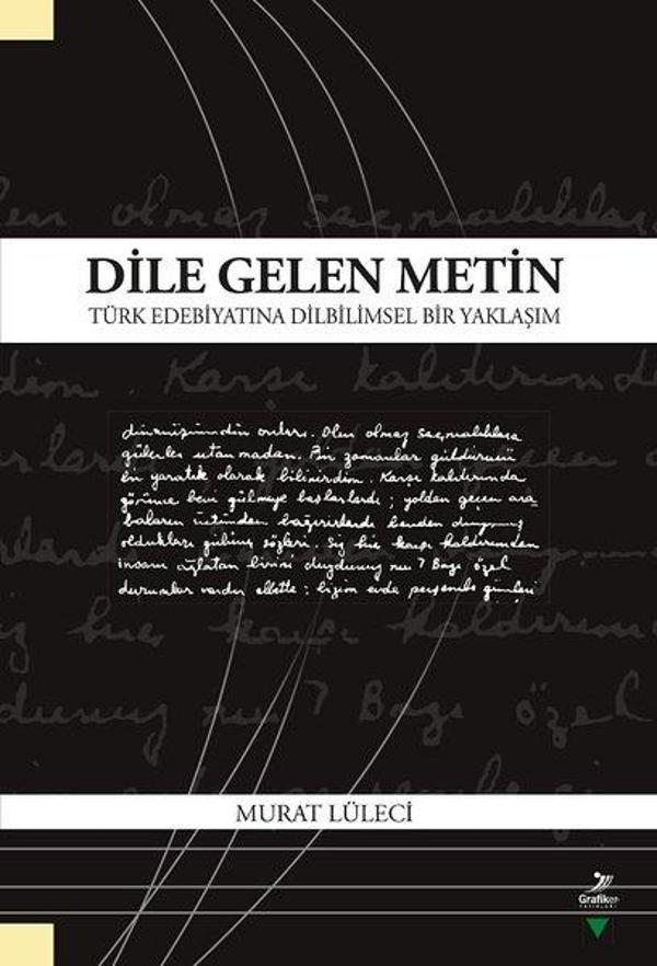 Dile Gelen Metin Edebiyatına Dilbilimsel Bir Yaklaşım - Grafiker Yayınları - Image 1