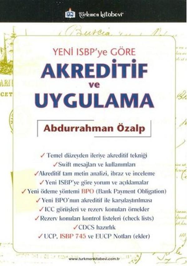 Akreditif ve Uygulama - Türkmen Kitabevi - Image 1