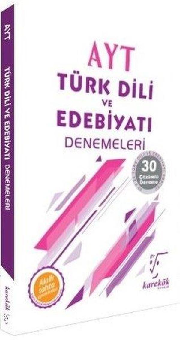 AYT Türk Dili ve Edebiyatı Denemeleri - Karekök Eğitim Yayınları - Image 1