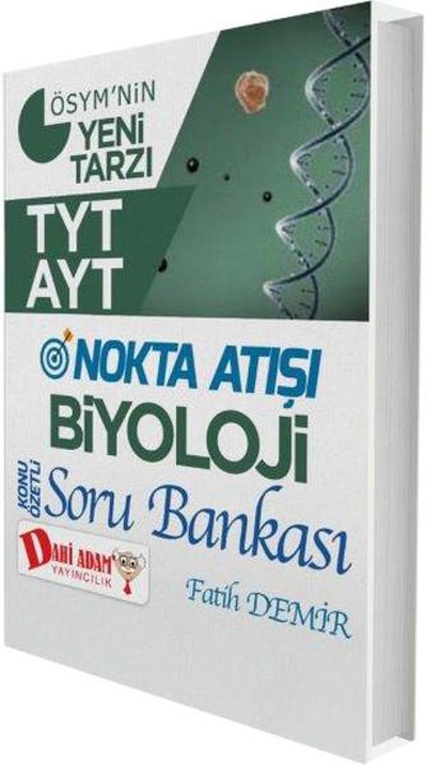 TYT AYT Nokta Atışı Biyoloji Konu Özetli Soru Bankası - Dahi Adam Yayıncılık - Image 1