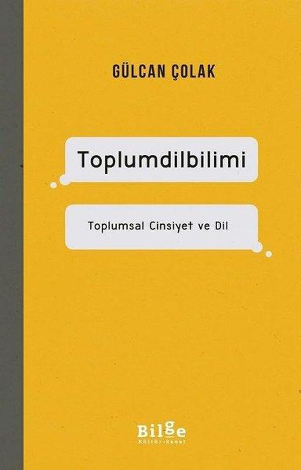 ToplumDilbilimi-Toplumsal Cinsiyet ve Dil - Bilge Kültür Sanat - Image 1