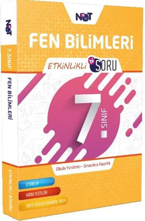 7.Sınıf Fen Bilimleri Etkinlikli Bi Soru - Bi Not Yayınları - Image 1
